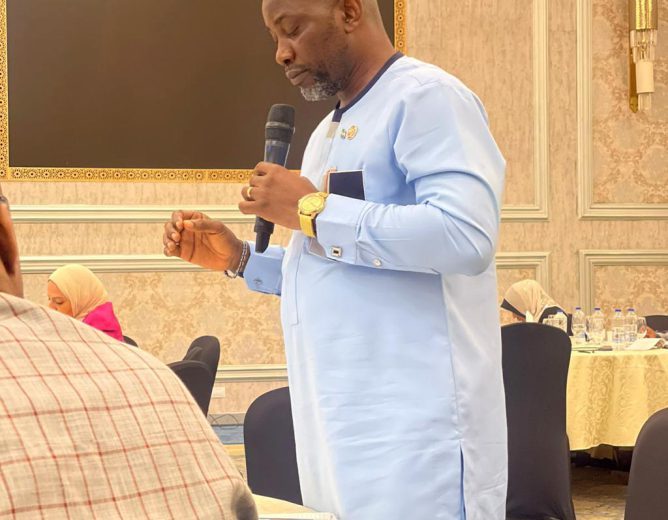 The Minister of Public Administration and Political Affairs delivers on Sierra Leone’s strides in implementing Agenda 2063 and Agendas 2030 for sustainable development*