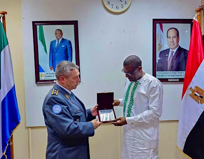 UNTSO to invite Sierra Leone as troop contributing country to peacekeeping operations*
