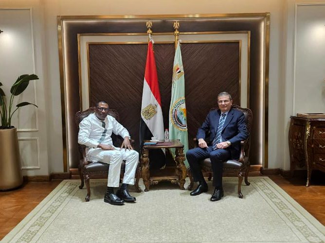 Ambassador Silla Strengthen Agricultural Cooperation with Alaa Farouk