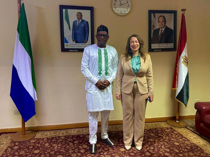 Egypt,Sierra Leone Ambassadors discuss progressive collaboration